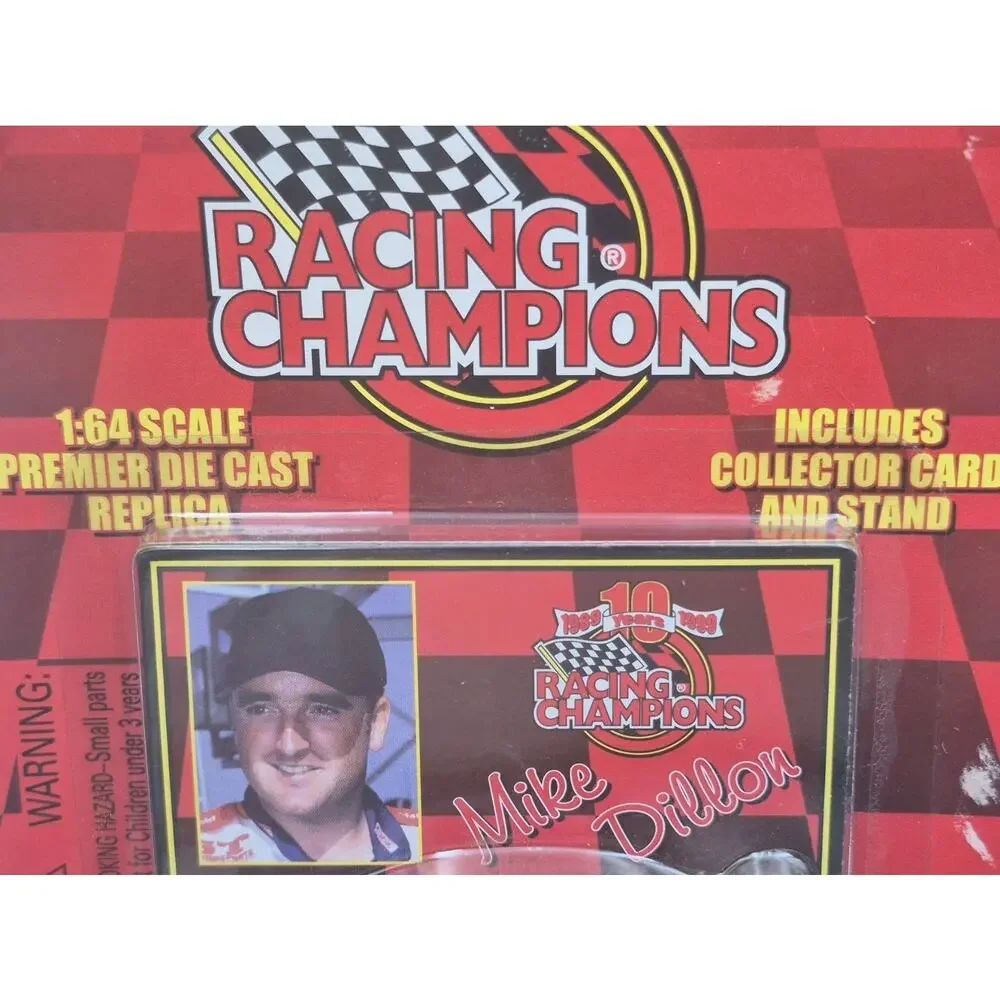 Vintage NASCAR Racing Champions Mike Dillon 1:64 Die-cast NEW on Card